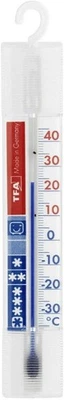 TFA Dostmann Thermometer für Kühlschrank oder Gefrierschrank, 14.4000, mit K