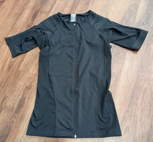 Intelliskin posture correcting full zip t shirt Women's Size S EUC - Picture 1 of 3