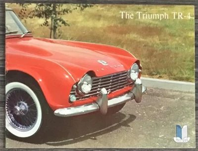 TRIUMPH TR4 Sports Convertible Car USA Sales Brochure OCT 1961 #10.61.SX.NY - Image 1 of 4
