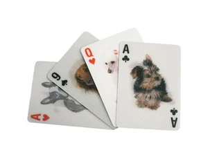 3D Dogs Playing Cards Deck Brand New - Picture 1 of 1