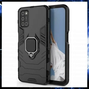 COVER PER OPPO A72 CUSTODIA ANTIURTO RIGIDA MAGNETICA ARMOR RING NERA A 72 - Afbeelding 1 van 6