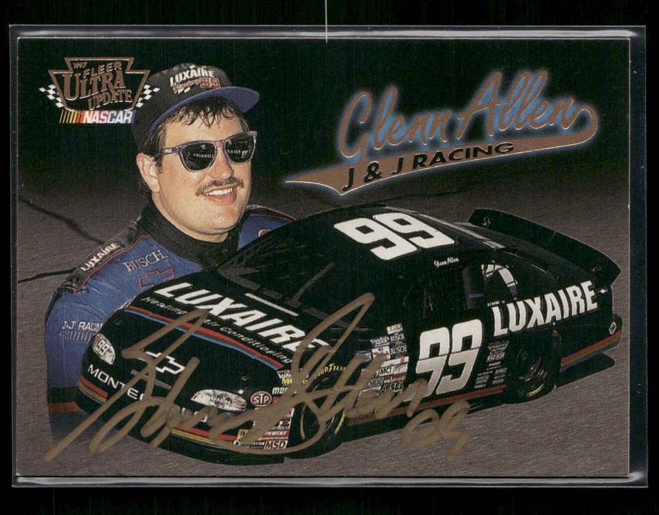 Glenn Allen 1997 Fleer Ultra Update Gold Ink Auto - Image 1 of 2