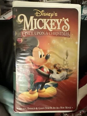 Mickey's Once Upon A Christmas (VHS Disney Clamshell) Movie/Video - Image 1 of 2