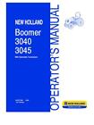 New Holland Boomer 3040, 3045 Hydrostatic Transmission Operators Manual PDF/USB