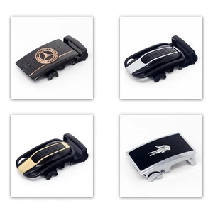 Hebilla de cinturón automática de trinquete QHA para hombre solo reemplazo para cinturones de 35 mm Q98A #27 - Imagen 1 de 58