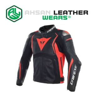 Giacca in pelle da moto e moto da uomo Dainese Mugello giacca da corsa equita... - Foto 1 di 7