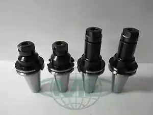 CAT40-ER20 COLLET CHUCKS short & long 0.0001 Runout--TOTAL 4 CHUCKS-Tool Holder - Picture 1 of 1