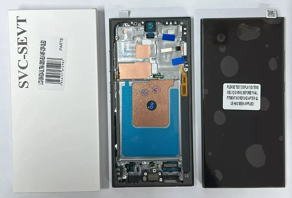 OLED SAMSUNG S24 ULTRA SM-S928B Lcd Display Touch Screen Digitizer + Frame UK - Image 1 of 1