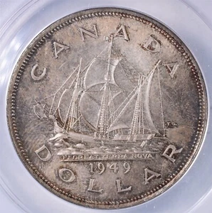 1949 Canada Silver Dollar - ANACS MS67 - Picture 1 of 3