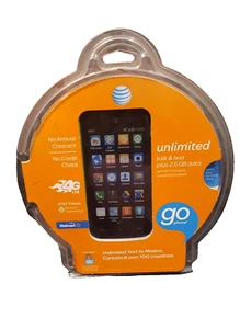 ATT AT&T TRIBUTE 4G LTE ANDROID SMARTPHONE GO PHONE~NEW~WIFI HOTSPOT CAPABILITY - Picture 1 of 3