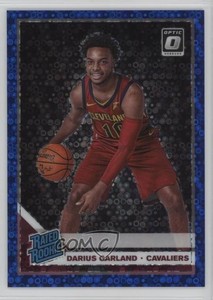 2019 Donruss Optic Rated Fast Break Blue Prizm /50 Darius Garland #195 Rookie RC
