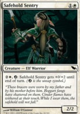 1x Safehold Sentry NM, English MTG Shadowmoor
