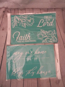 NEW Chalk Couture Transfer 12x18 Size C Faith Memories and Laughter Choose One - Picture 1 of 5