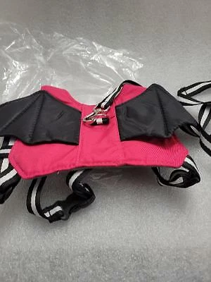 Nuevo chaleco antiperdida para bebé: rosa y negro con alas: se adapta a la mayoría de los de 1-2 años.   Foto 1 de 4