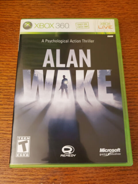 Jogo Alan Wake Xbox 360 X360 Terror Psicologico Frete Grátis