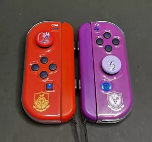Pokémon Scarlet & Violet - RGB LED - Custom Joycons for the Nintendo Switch - Picture 1 of 6