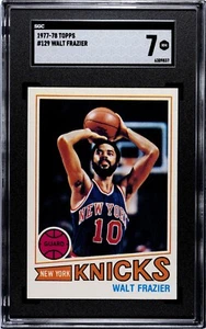 SGC 7 1977-78 Topps - White Back #129 Walt Frazier - Picture 1 of 2