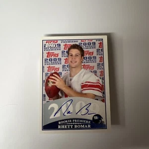 2009 Topps - Rookie Premiere Autographs #RPA-RMB Rhett Bomar (AU, RC) - Foto 1 di 2