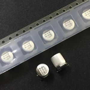 Condensador electrolítico de chip SMD de 16 V NCC MVA 6,3x7,7 mm 16 un. - Imagen 1 de 2