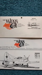 sukhoi su-5, 1/72, wings 72,russian fighter jet , vacu kit - Bild 1 von 3