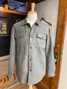 Byron Essex 1403 Men's Suede Overshirt (L) - Picture 1 of 10