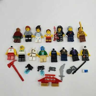 Lego Minifigure Lot With Parts Pieces from Harry Potter Batman Ninjago Minifig - Image 1 of 4