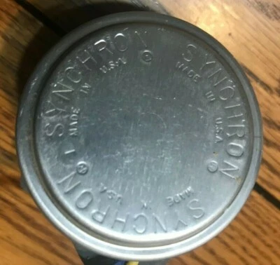 synchronous motor, 24V, 5WATTS, 6RPM,7956-321, 37924L-5-6-62 - Image 1 of 4