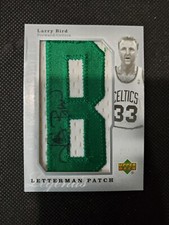 2006-07 LARRY BIRD CHRONOLOGY LETTERMAN AUTO PATCH SP #23/40! AUTOGRAPH! READ!!!