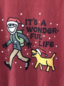 Life Is Good Kids Medium Crusher T-shirt 100% Cotton Long Sleeve - Picture 1 of 5