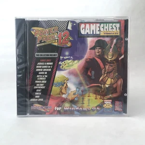 Magicom Multimedia Game Chest Power Pack 12 CD ROM Windows 95 Shareware Nuovo con scatola - Foto 1 di 2