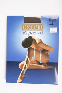 OROBLU Repos 70 Graduated Support Tights  Size M in "Orient" New - Picture 1 of 4
