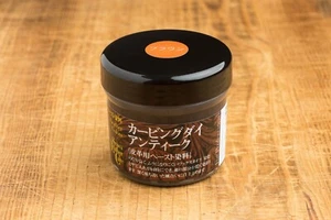 Tinte de herramientas antiguo Seiwa 3,5 oz, tinte de talla antiguo negro marrón, pasta de talla - Imagen 1 de 2