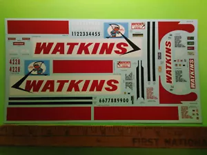 Kenworth Conventional W-925 Tractor 1/25 waterslide decal sheet Watkins Truck - Picture 1 of 6