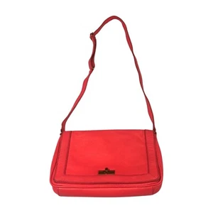 J. Crew Leder Umhängetasche Handtasche verstellbare Klappe 6,5 x 9,5 Zoll - Bild 1 von 5