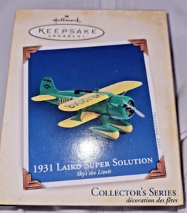 2005 Hallmark Ornament 1931 LAIRD SUPER SOLUTION 9° in Sky's the Limit H85 - Foto 1 di 4