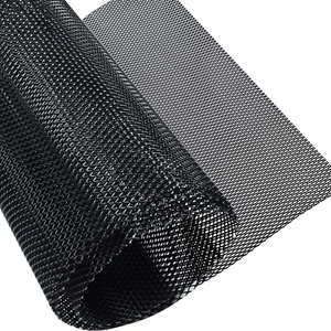 Universal Car Grill Mesh 40" X 13", Black-Painted Aluminum Alloy Automotive Gril - Picture 1 of 12