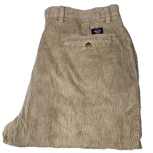 Pantalón Dockers Beige Suelto Cordón Jumbo Pana Para Hombre 35W 28L - Imagen 1 de 13