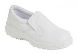 Orbit Hygiene Unisex Safety Shoes Steel Toe Cap Slip On Work Food Lab Medical S2