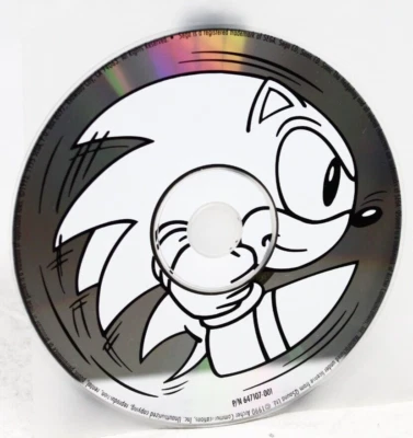 RARE Vintage Sonic The Hedgehog PC Game CD-rom 1990 - Image 1 of 4