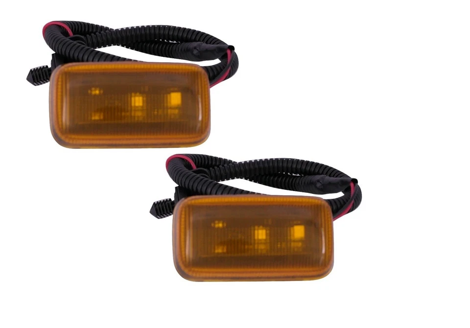 CHEVY SILVERADO DUALLY SIERRA 2500 3500 HD 2015-2022 AMBER SIDE MARKER 2 PCS - Image 1 of 1