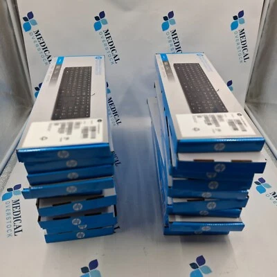 HP Wired 320K Keyboard 9SR37AA#ABA Lot of 19 - Image 1 of 3