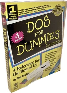 Vintage DOS For Dummies 2nd Edition 1991, Paperback Sealed NOS - Picture 1 of 4