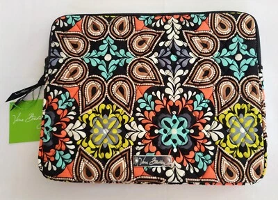 Vera Bradley Sierra Tablet eReader Sleeve 10.25x8.25 Padded Zippered Pouch N41 - Image 1 of 4