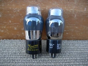 x2 6v6g smoked glass with chrome with tested good. u.s.a - Picture 1 of 5