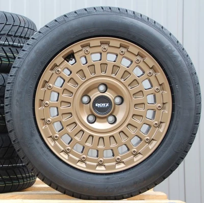 VW Bus T5 T6 T6.1 Räder Alufelgen Dotz Talara bronze Continental Allwetterreifen - Bild 1 von 2