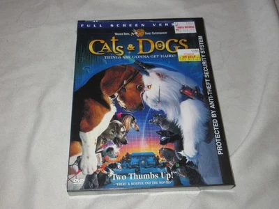 Cats & Dogs (2001) DVD NEW Sealed Snapcase Jeff Goldblum Kids Family - Image 1 of 3