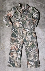 Youth Boys 10 Redhead Silent Hide Mossy Oak Camo Insulated Hunting Coveralls - Picture 1 of 5