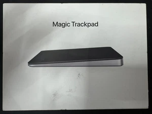 APPLE MAGIC TRACKPAD BLACK USB-C BLUETOOTH MOUSE A3120 MULTI TOUCH SURFACE - Picture 1 of 2