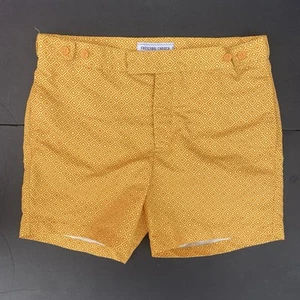 Frescobol Carioca Herren Badeshorts Rio de Janeiro Größe 30 kurze Schrittlänge 4 Zoll - Bild 1 von 6