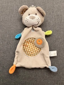 Nicotoy Schmusetuch Bär Kuscheltuch Schnuffeltuch Simba Toys braun - Bild 1 von 2